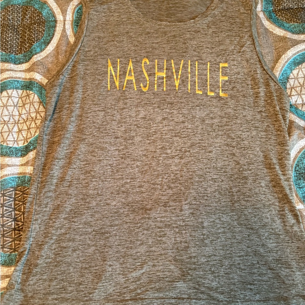 Gray Nashville Tank Top
